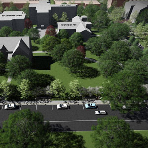 Campus enhancement rendering