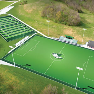 athletic facilities rendering
